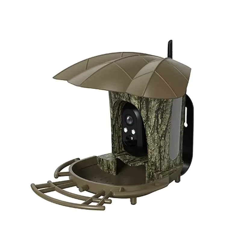 Smart Bird Feeder Camera - Elecpet KI-gesteuerter Intelligenter Vogelfutterspender mit Kamera