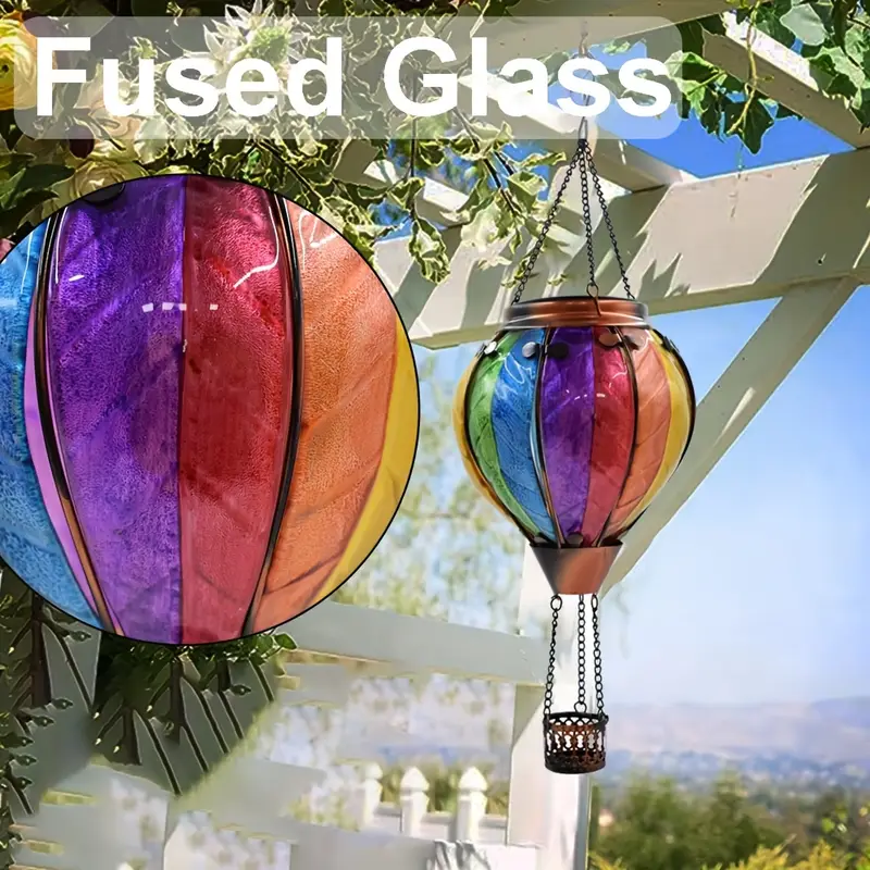 Smart Garden Balloon - Weihnachten Solar Hängende Laternen Heißluftballon Lichter