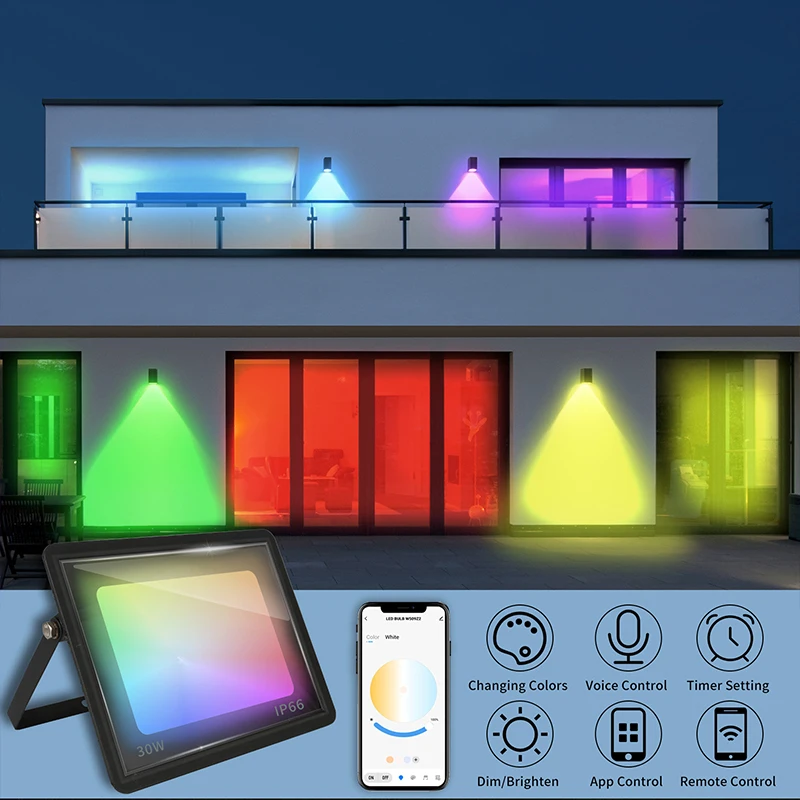 RGB TUYA Flutlicht Smart APP S – Smart Garden Drawing Bewertung und Preis