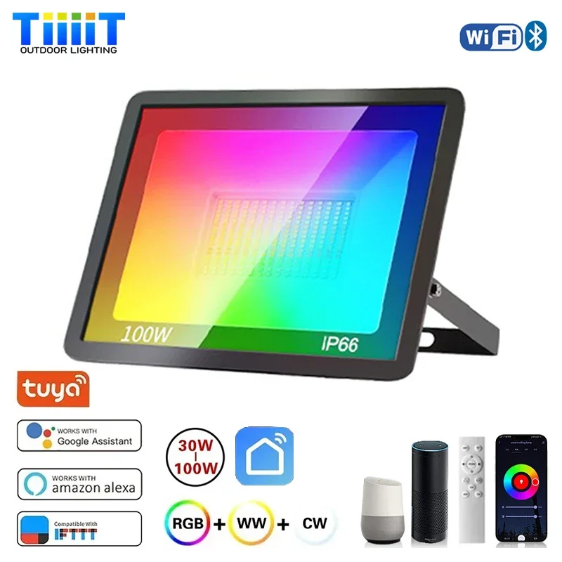 RGB TUYA Flutlicht Smart APP S – Smart Garden Drawing Bewertung und Preis