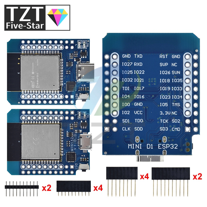 TZT 1/3PCS Für Wemos Mini D1 E – Smart Garden Esp32 Bewertung und Preis