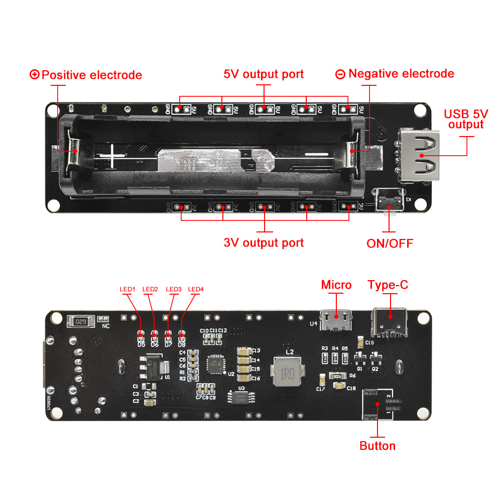 WEMOS ESP32 18650 Lithium-Batt – Smart Garden Esp32 Bewertung und Preis